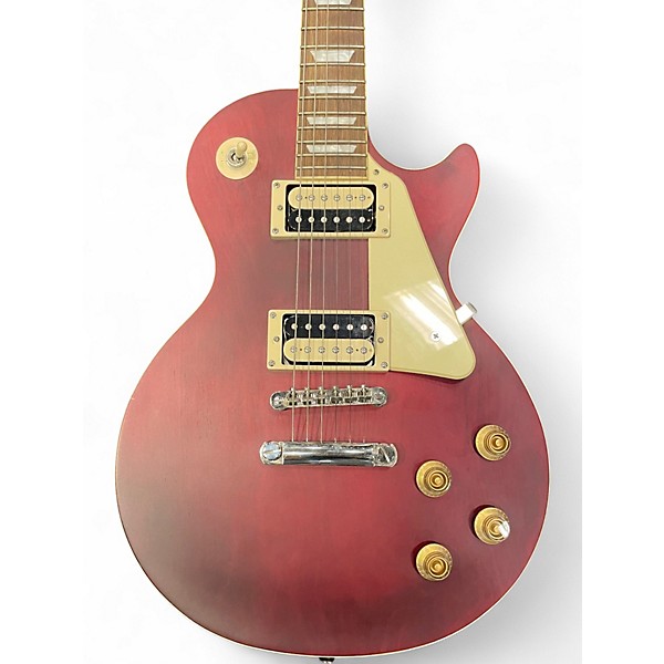 Used Epiphone Les Paul Traditional Pro IV Wine Red Solid Body Electric Guitar