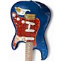Used 2006 Fender Deluxe Player's Stratocaster Sapphire Blue Trans Solid Body Electric Guitar