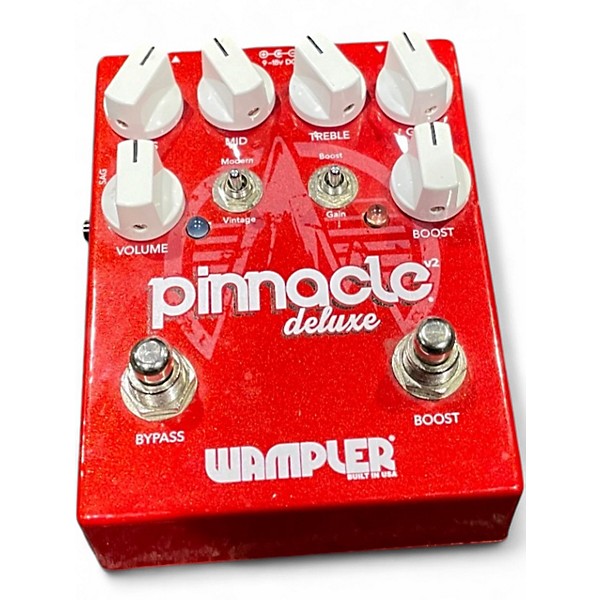 Used Wampler Pinnacle Deluxe Distortion Effect Pedal
