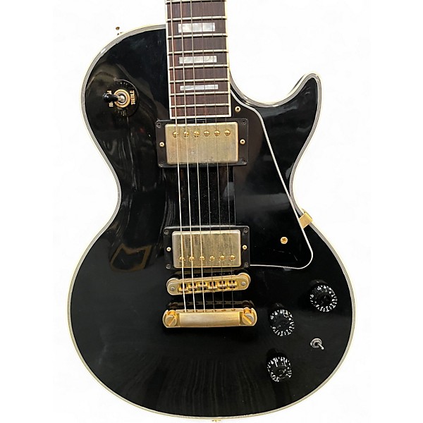 Used 2013 Gibson Les Paul Custom Lite Ebony Solid Body Electric Guitar