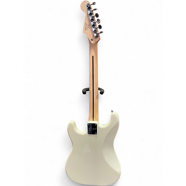 Used Squier Standard Stratocaster Olympic White Solid Body Electric Guitar