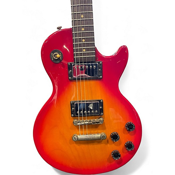 Used Epiphone Les Paul 100 Bolt On Sunburst Solid Body Electric Guitar