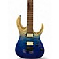 Used Ibanez RGA42HPQM Blue Iceberg Solid Body Electric Guitar