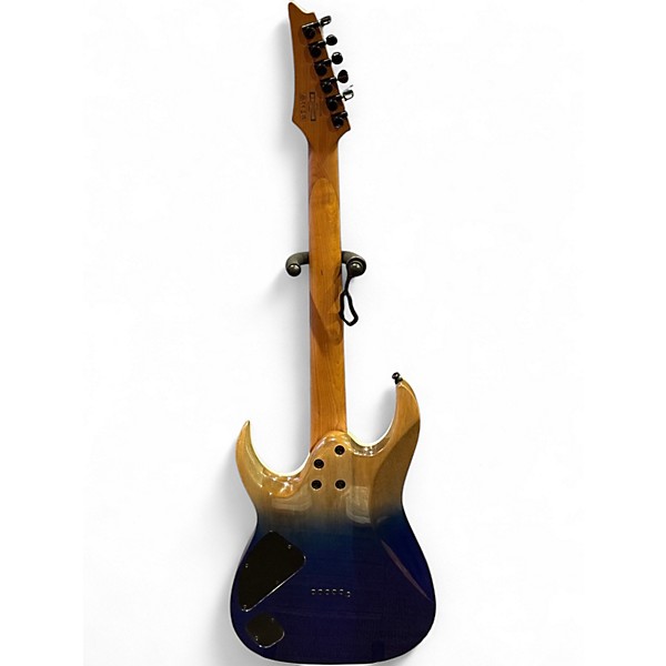 Used Ibanez RGA42HPQM Blue Iceberg Solid Body Electric Guitar