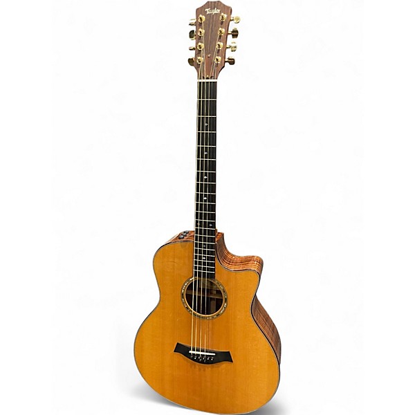 Used Taylor GT8 Baritone Natural Acoustic Electric Guitar