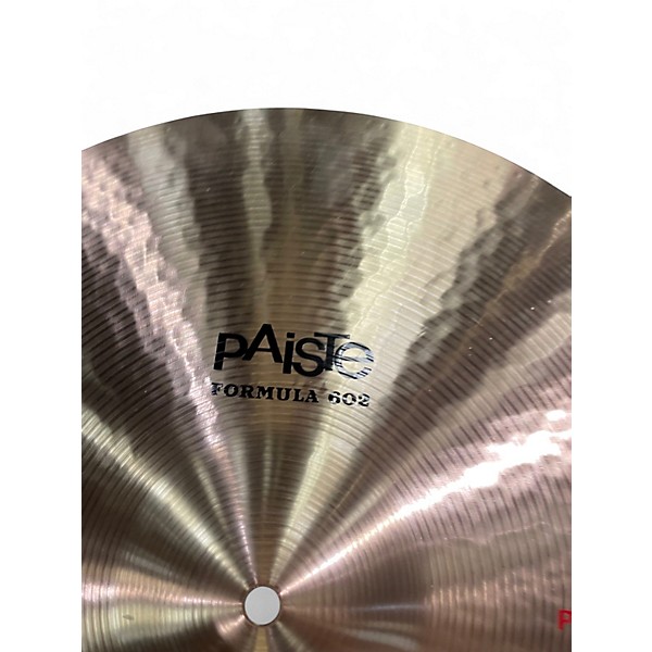 Used Paiste 18in Formula 602 Classic Sounds Paperthin Crash Cymbal