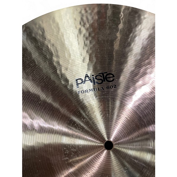 Used Paiste 22in Formula 602 Medium Ride Cymbal