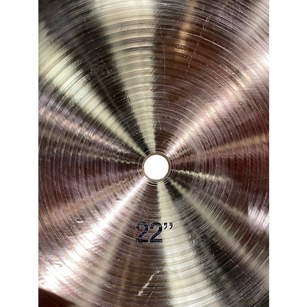 Used Paiste 22in Formula 602 Medium Ride Cymbal