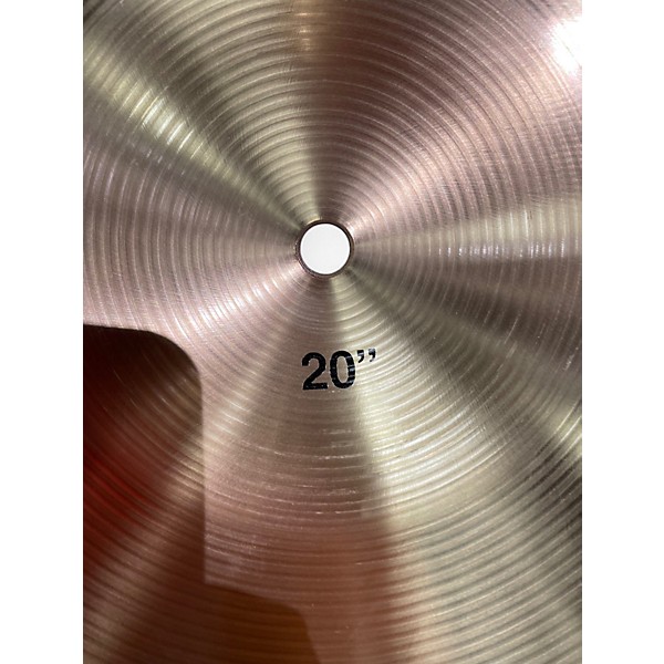 Used Paiste 20in Formula 602 Classic Sounds Paperthin Crash Cymbal
