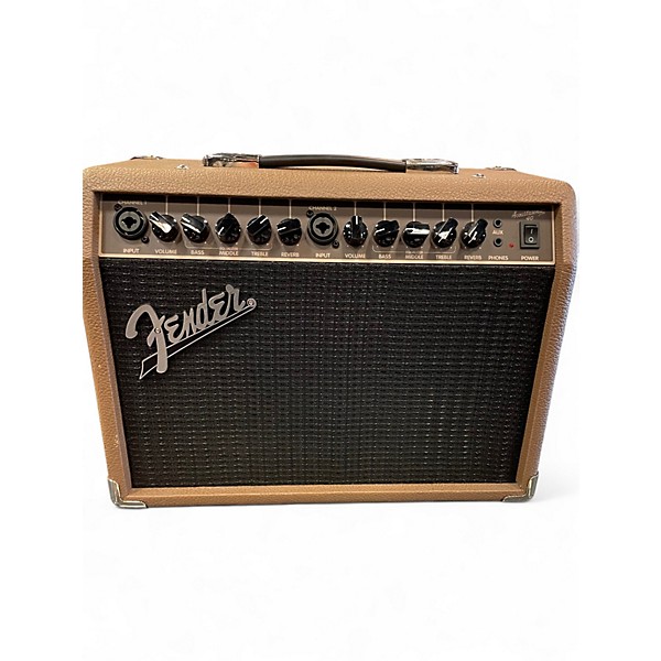 Used Fender Acoustasonic Jr 40W Acoustic Guitar Combo Amp