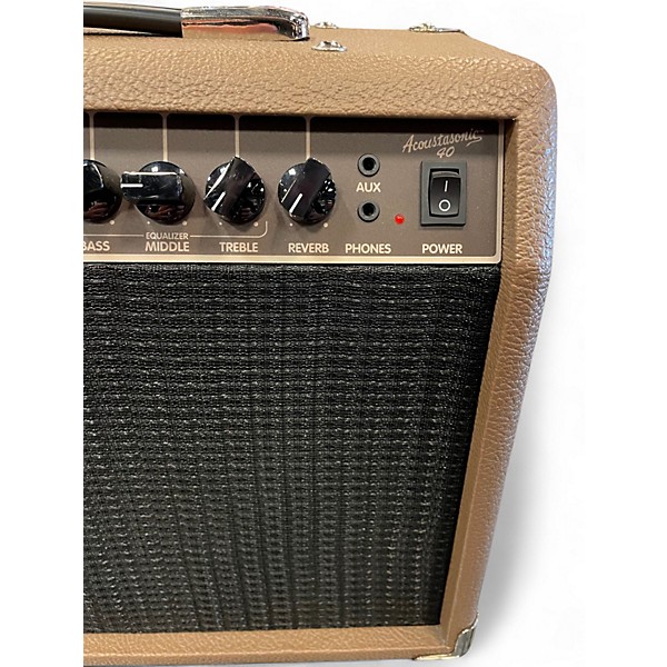 Used Fender Acoustasonic Jr 40W Acoustic Guitar Combo Amp