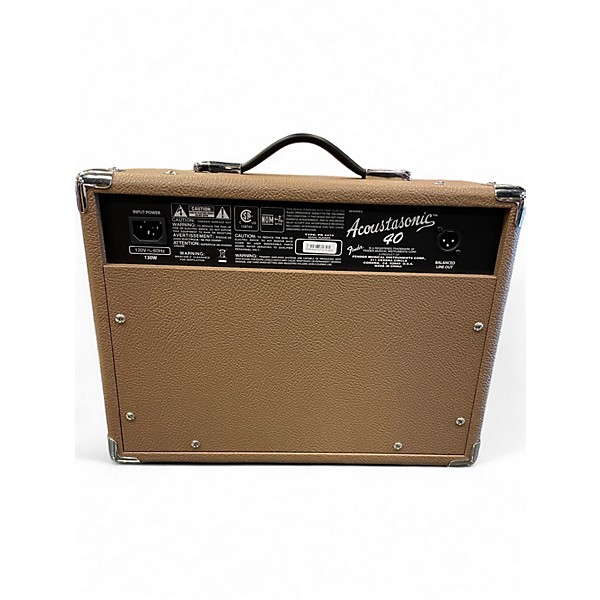 Used Fender Acoustasonic Jr 40W Acoustic Guitar Combo Amp