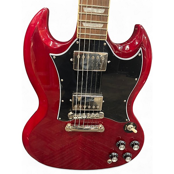Used Epiphone SG Trans Red Solid Body Electric Guitar
