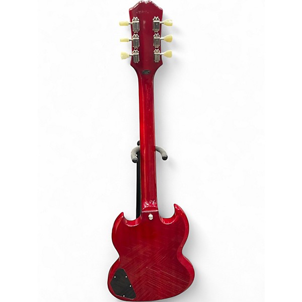 Used Epiphone SG Trans Red Solid Body Electric Guitar