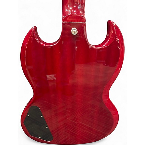 Used Epiphone SG Trans Red Solid Body Electric Guitar