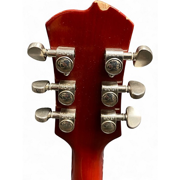 Used Agile 3000m Trans Amber Solid Body Electric Guitar