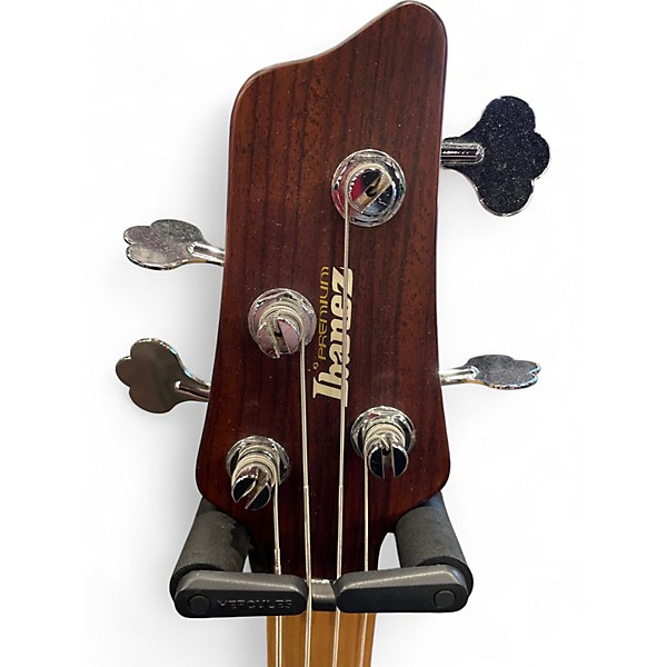 Used Ibanez ATK800E Natural Electric Bass Guitar