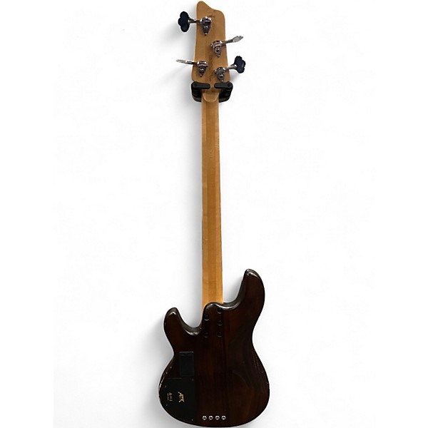 Used Ibanez ATK800E Natural Electric Bass Guitar