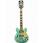 Used D'Angelico Premier Mini DC Ocean Turquoise Hollow Body Electric Guitar thumbnail