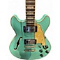 Used D'Angelico Premier Mini DC Ocean Turquoise Hollow Body Electric Guitar