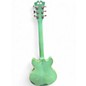 Used D'Angelico Premier Mini DC Ocean Turquoise Hollow Body Electric Guitar