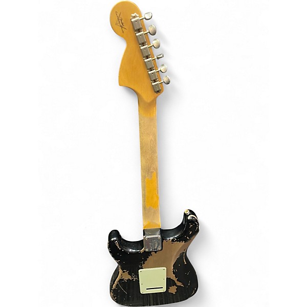 Used Fender Michael Landau 1968 strat relic black relic Solid Body Electric Guitar