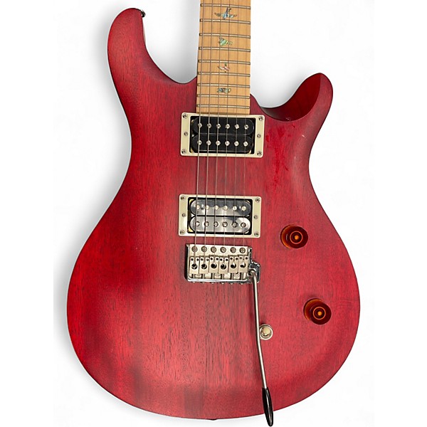 Used PRS SE CE24 Wine Red Solid Body Electric Guitar