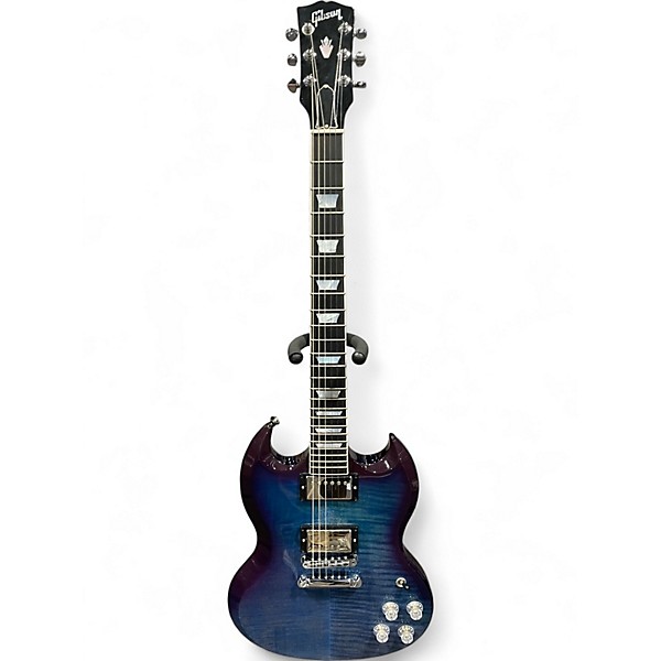 Used Gibson SG Modern Blue Burst Solid Body Electric Guitar