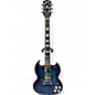 Used Gibson SG Modern Blue Burst Solid Body Electric Guitar thumbnail