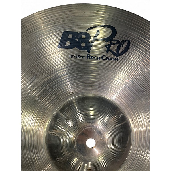 Used SABIAN 18in B8 Rock Crash Cymbal