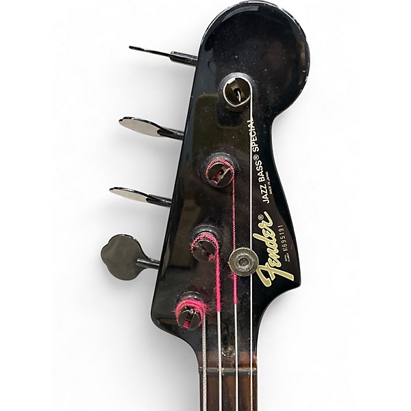 Used Fender 1986 CONTEMPORARY JAZZ BASS SPECIAL Metallic Green Electric Bass Guitar