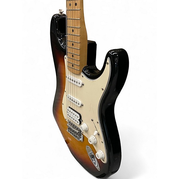 Used 2003 Fender Player Stratocaster HSS Sunburst Solid Body Electric Guitar