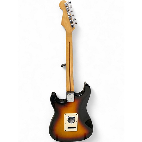 Used 2003 Fender Player Stratocaster HSS Sunburst Solid Body Electric Guitar