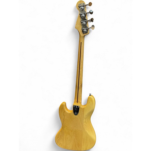 Used Fender Marcus Miller Signature Jazz Bass Natural Electric Bass Guitar