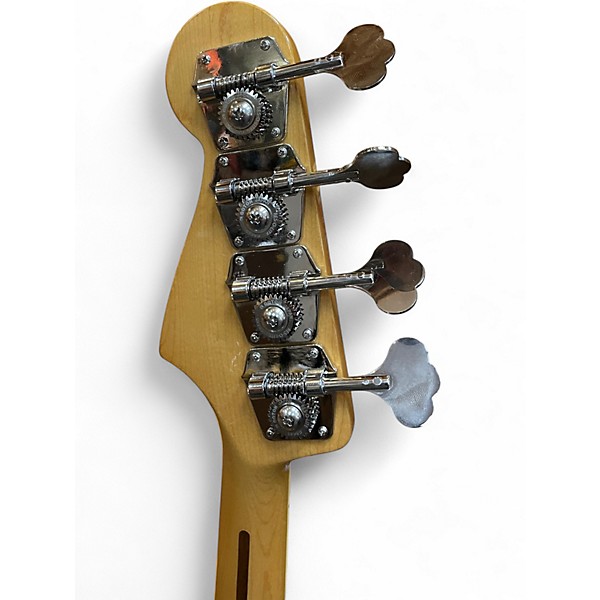 Used Fender Marcus Miller Signature Jazz Bass Natural Electric Bass Guitar