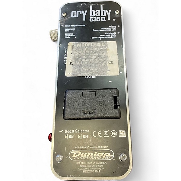 Used Dunlop Crybaby 535Q Effect Pedal