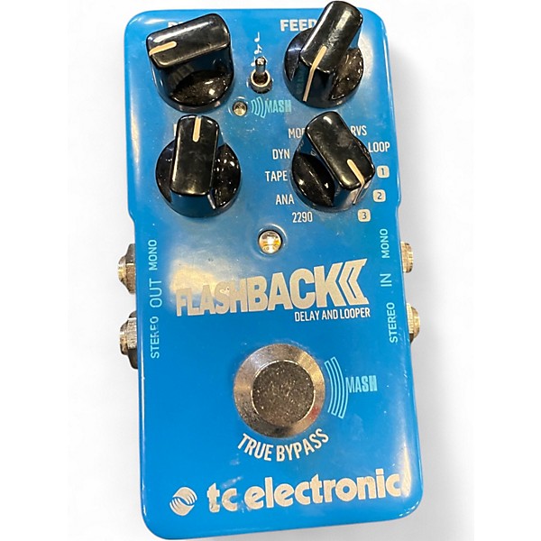 Used TC Electronic Flashback Delay And Looper Effect Pedal