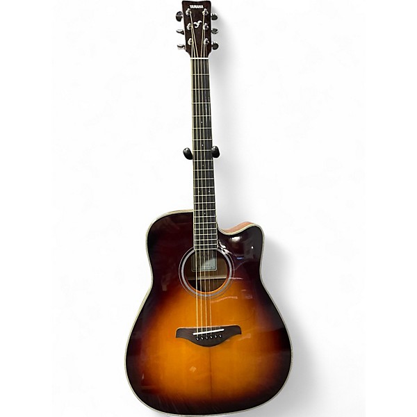 Used Yamaha FGC-TA Tobacco Burst Acoustic Electric Guitar