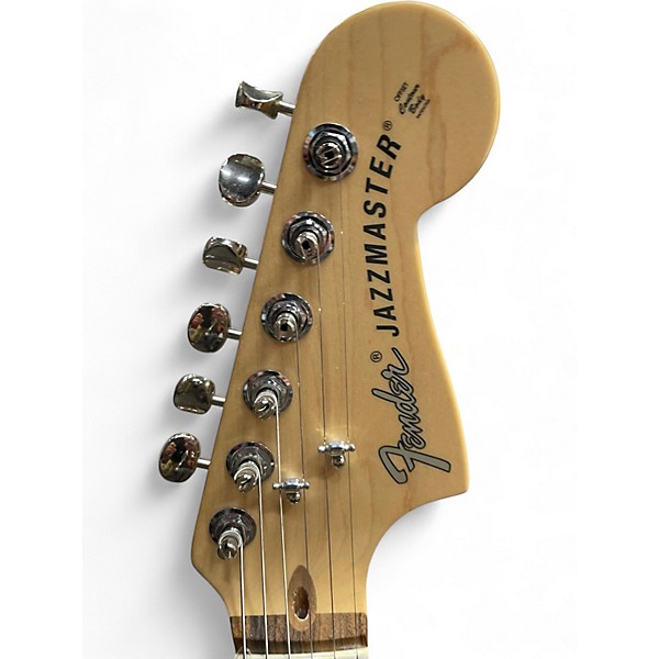 Used Fender American Performer Jazzmaster Lake Placid Blue Solid Body Electric Guitar
