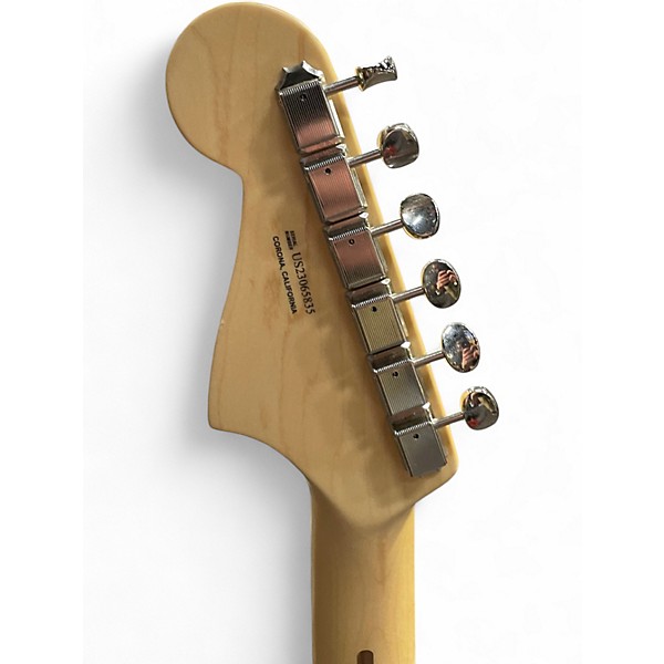 Used Fender American Performer Jazzmaster Lake Placid Blue Solid Body Electric Guitar