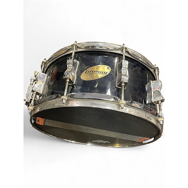 Used Ludwig 14in Accent CS Snare BLACK Drum