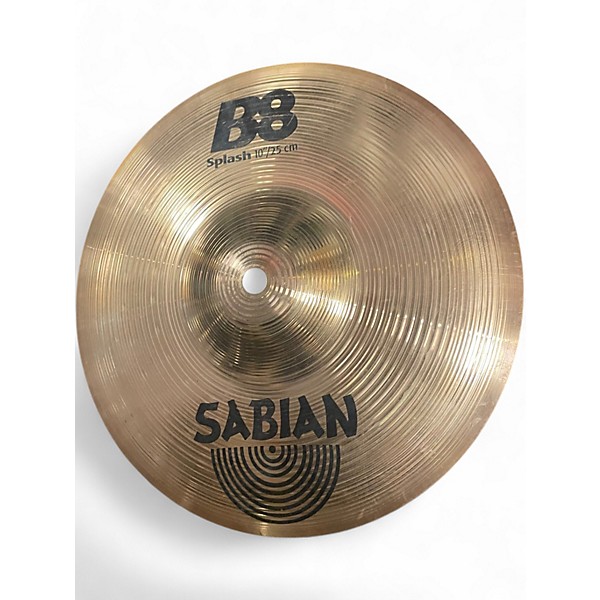 Used SABIAN 10in B8 Splash Cymbal
