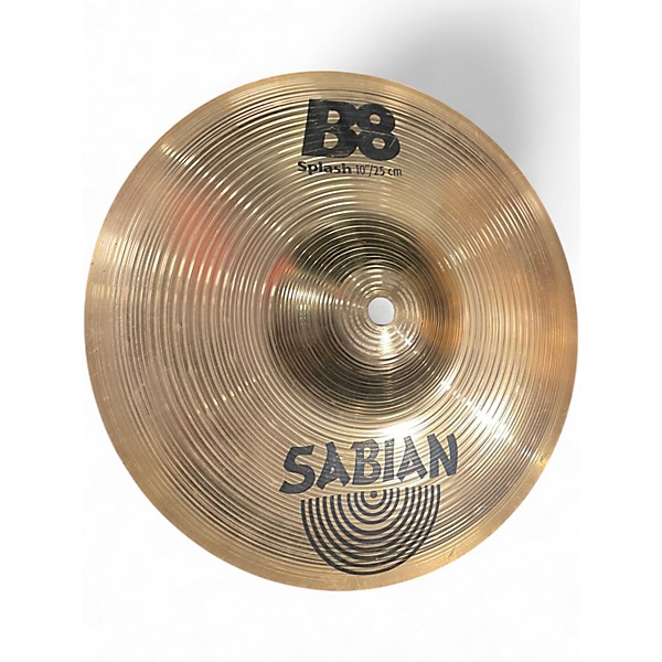 Used SABIAN 10in B8 Splash Cymbal