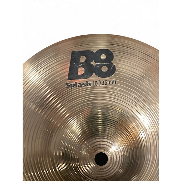Used SABIAN 10in B8 Splash Cymbal