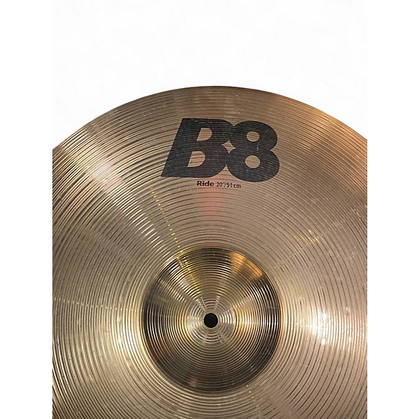Used SABIAN 20in B8 Ride Cymbal