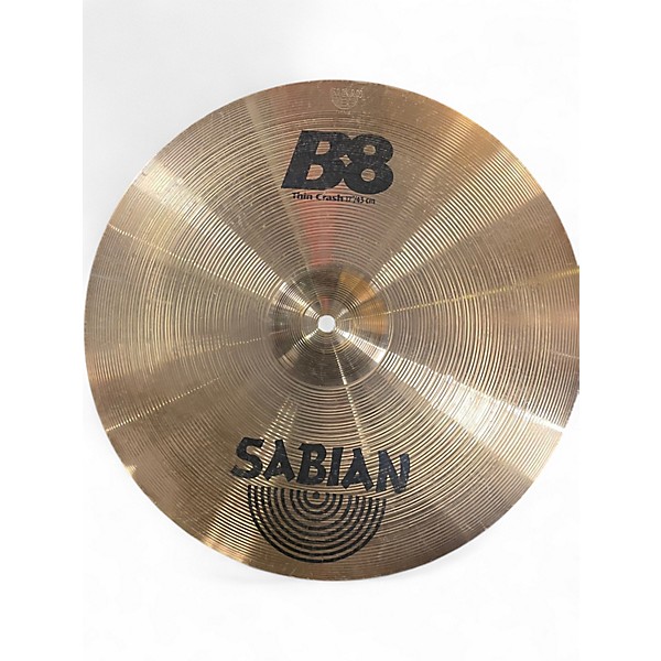 Used SABIAN 17in B8 Thin Crash Cymbal