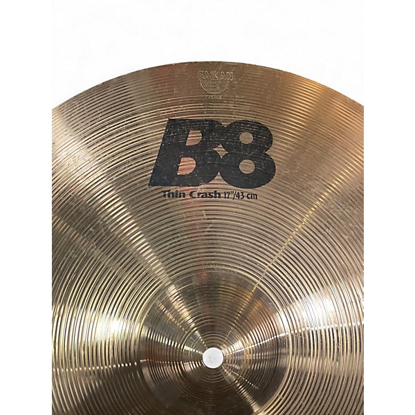 Used SABIAN 17in B8 Thin Crash Cymbal