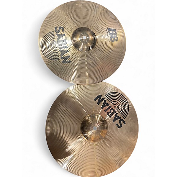 Used SABIAN 14in B8 Hi Hat Pair Cymbal