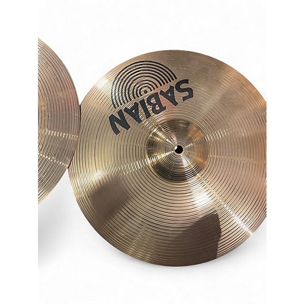 Used SABIAN 14in B8 Hi Hat Pair Cymbal