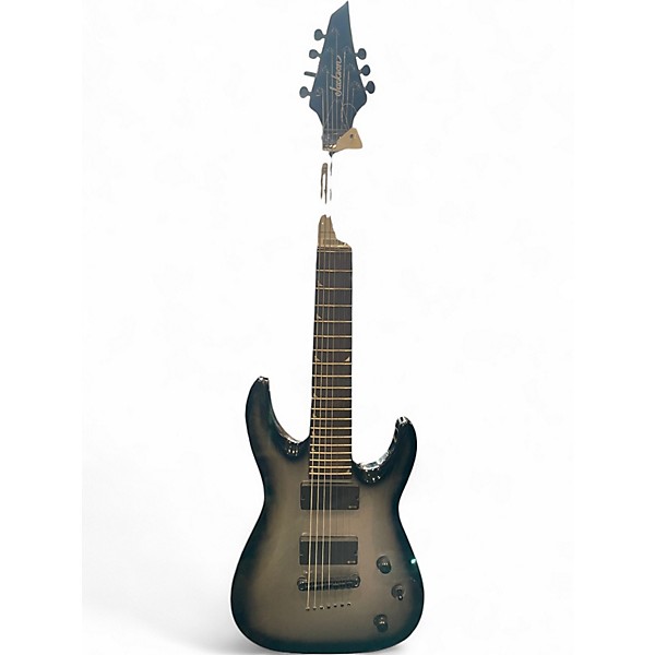Used Jackson X Series SLATTXMG 3-7 Soloist Silverburst Solid Body Electric Guitar